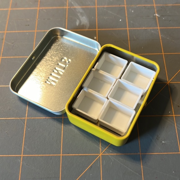 Handmade Art Mini Watercolor Travel Palette In Tin Poshmark